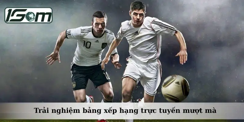 Trải nghiệm bảng xếp hạng trực tuyến mượt mà